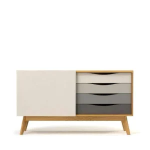 Artim Wooden TV Table - Modern Design with Storage Drawers